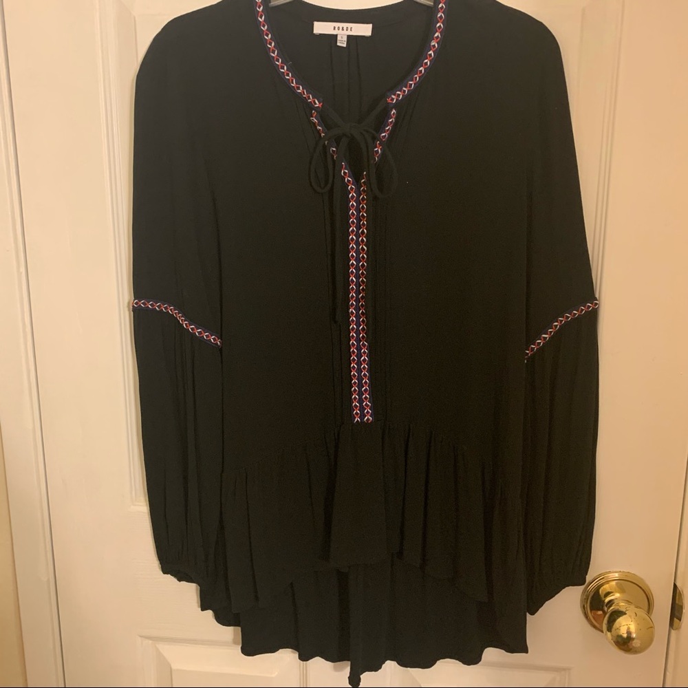 RO & DE Boho Flowy Blouse